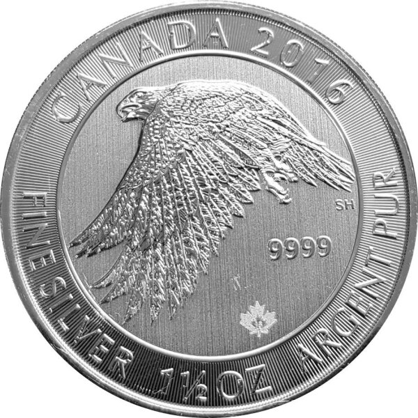 Kanada Schneefalke 2016 1,5 oz Silber