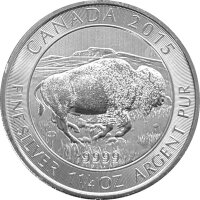 Kanada Bison 2015 1,25 oz Silber