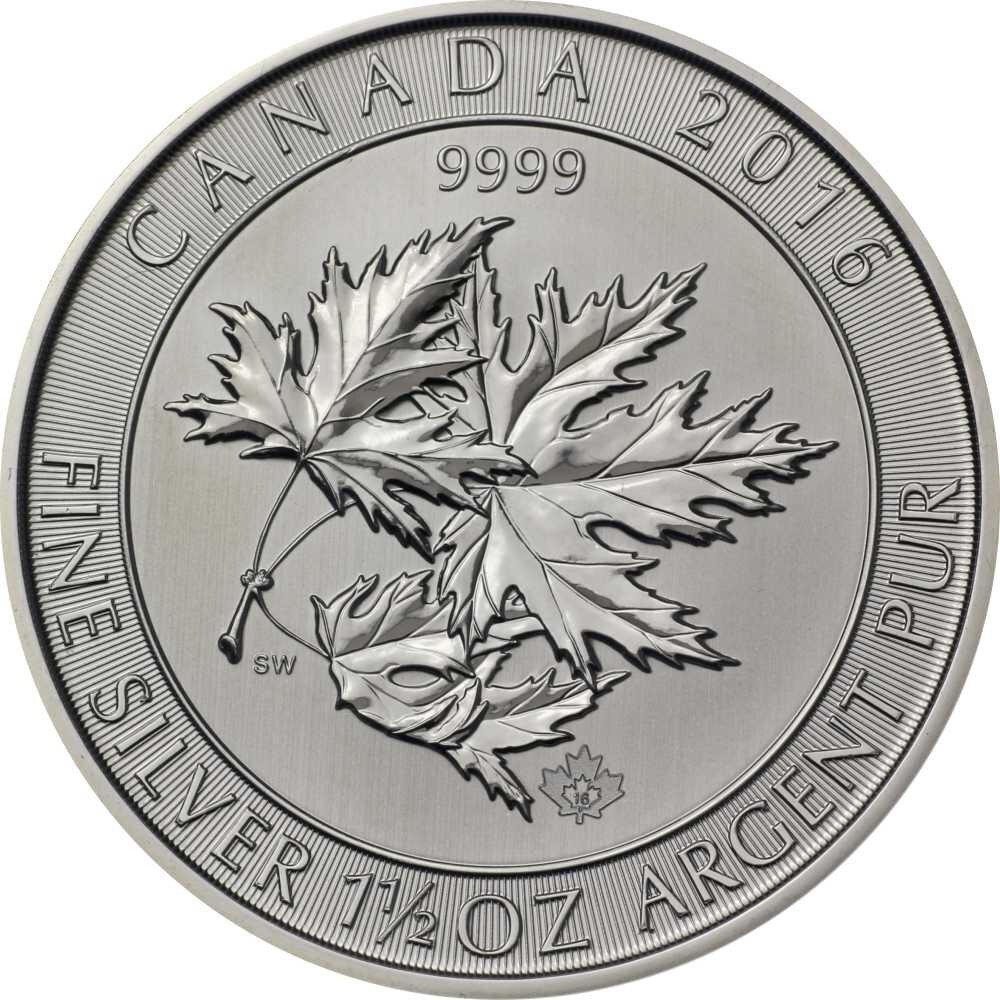 Kanada Multi Maple div. 1,5 oz Silber