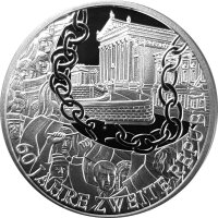 Österreich 10 Euro 2005 60 Jahre Zweite Republik - PP im Etui