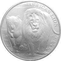 Kongo African Lion - Löwe 2016 1 oz Silber