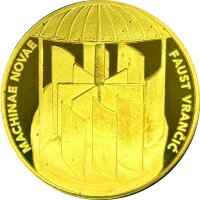 Kroatien 100 Euro 2023 Fausto Veranzio 1 oz Gold