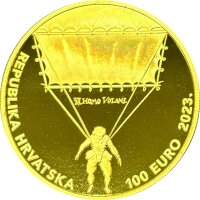 Kroatien 100 Euro 2023 Fausto Veranzio 1 oz Gold