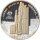 Cook Islands 10 Dollars 2009 - Weltdenkmäler "Kaiser Wilhelm Gedächtniskirche" - Silber PP Skulpturmünze teilvergoldet