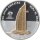 Cook Islands 10 Dollars 2009 - Weltdenkmäler "Burj al Arab" - Silber PP Skulpturmünze teilvergoldet