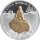 Cook Islands 10 Dollars 2010 - Weltdenkmäler "Kleine Meerjungfrau" - Silber PP Skulpturmünze teilvergoldet