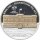 Cook Islands 10 Dollars 2010 - Weltdenkmäler "Buckingham Palace" - Silber PP Skulpturmünze teilvergoldet