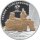 Cook Islands 10 Dollars 2010 - Weltdenkmäler "Carcassonne" - Silber PP Skulpturmünze teilvergoldet