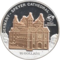 Cook Islands 10 Dollars 2011 - Weltdenkmäler...