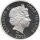 Cook Islands 10 Dollars 2011 - Weltdenkmäler "Windsor Castle" - Silber PP Skulpturmünze teilvergoldet