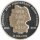 Nauru 10 Dollars 2010 - 20 Jahre Deutsche Einheit - Silber PP Skulpturmünze teilvergoldet