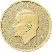 UK Britannia 2025 1/2 oz Gold