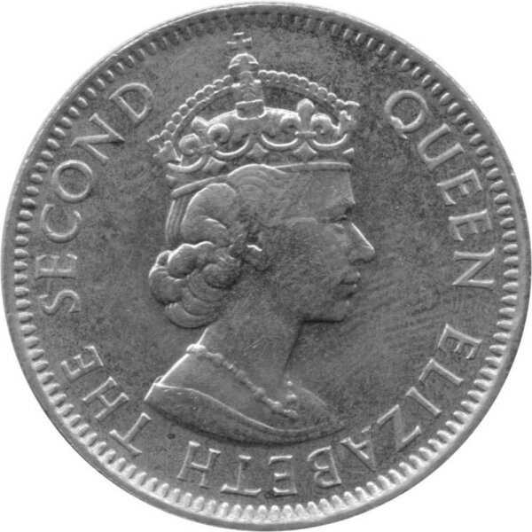 Belize 25 Cents 1985 - F.A.O. Waldwirtschaftskonferenz - Kupfer-Nickel
