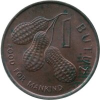 Gambia 1 Butut 1974 - F.A.O. Erdnüsse - Bronze