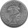 Liberia 25 Cents 1976 - F.A.O. Mehr Nahrung - Kupfer-Nickel