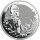 Falkland Inseln Britannia 2017 1 oz Silber - Reverse Proof
