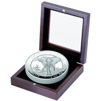 Somalia Elefant 2025 1 oz Silber - PP High Relief