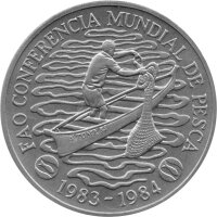 Sao Tome und Principe 100 Dobras 1984 - F.A.O....
