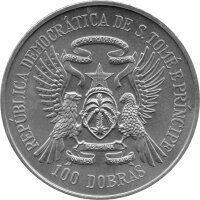 Sao Tome und Principe 100 Dobras 1984 - F.A.O. Weltfischereikonferenz - Kupfer-Nickel