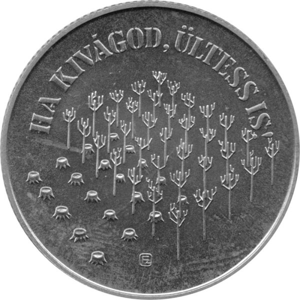 Ungarn 100 Forint 1984 - F.A.O. Forstwirtschaft für Entwicklung - Nickel-Messing