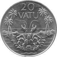 Vanuatu 20 Vatu 1983 - F.A.O. Kokosnusskrabbe -...