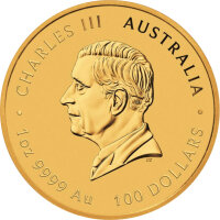 Australien Drachenserie 2025 Four Guardians 1 oz Gold | Chinesische Mythen und Legenden