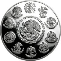 Mexiko Libertad 2022 5 oz Silber | Polierte Platte