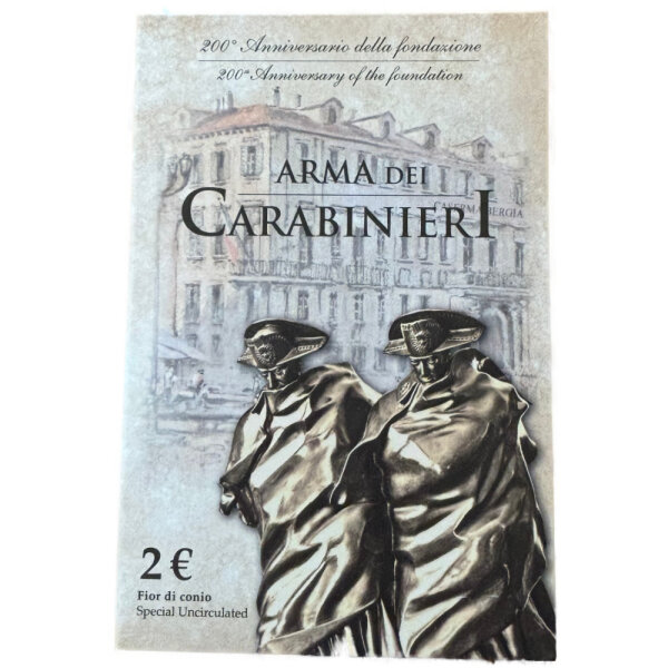 Italien 2 Euro 2014 "Carabinieri" - Coincard