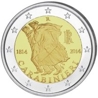 Italien 2 Euro 2014 "Carabinieri" - Coincard