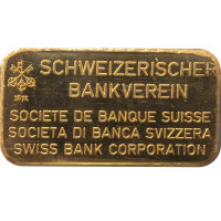 50 Gramm Goldbarren S.B.S Schweizerischer Bankverein
