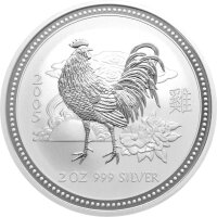 Australien Lunar I 2005 Jahr des Hahns 2 oz Silber