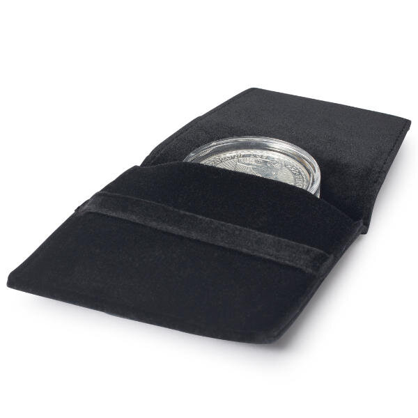 Leuchtturm Münztasche Premium  für Münzen bis Ø 50 mm
