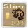Holz-Geschenkbarren Premium "Sternzeichen Stier" 1 Gramm Gold