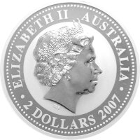 Australien Lunar I 2009 Jahr des Ochsen 2 oz Silber