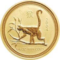 Australien Lunar I 2004 Jahr des Affen 1/4 oz Gold