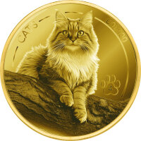 Fiji CATS 4. Ausgabe 2025 1/2 oz Gold | Prooflike