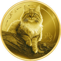 Fiji CATS 4. Ausgabe 2025 1/10 oz Gold | Prooflike