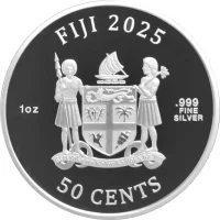 Fiji CATS 4. Ausgabe 2025 1 oz Silber | Prooflike - Originalfolie