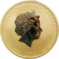 Australien Lunar II 2014 Jahr des Pferdes 1/2 oz Gold