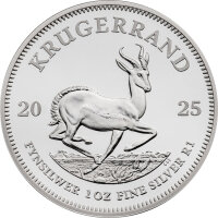 Südafrika Krügerrand 2025 1 oz Silber  -...