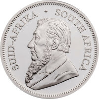 Südafrika Krügerrand 2025 1 oz Silber  - Polierte Platte