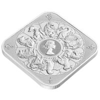 311 Gramm Silberbarren The Royal Mint 1. Ausgabe The Queen´s Beasts | Neuware