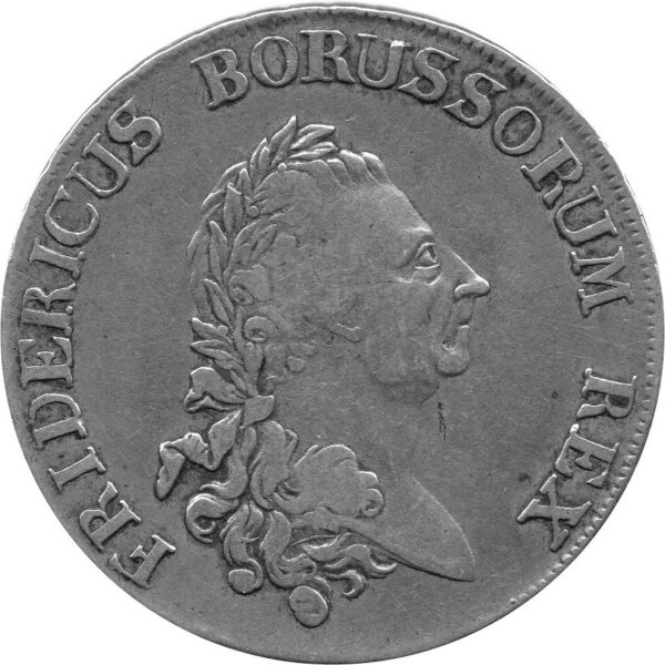 Brandenburg-Preußen 1 Reichstaler 1779 A - König Friedrich II. 1740-1786, KM#332.1