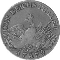 Brandenburg-Preußen 1 Reichstaler 1779 A - König Friedrich II. 1740-1786, KM#332.1