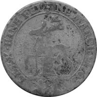 Stolberg-Stolberg 1/6 Taler 1763 - Silber KM#263