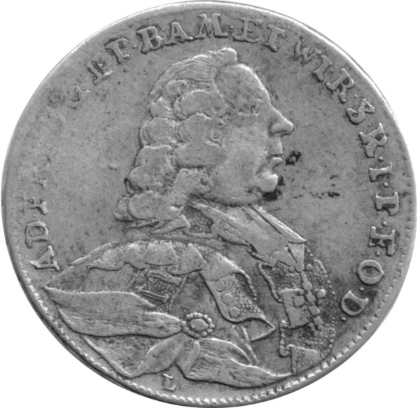 Würzburg Fürstbistum 20 Kreuzer 1761 - Fürstbischof Adam Friedrich von Seinsheim, KM#358