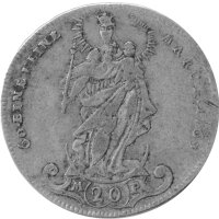 Würzburg Fürstbistum 20 Kreuzer 1761 - Fürstbischof Adam Friedrich von Seinsheim, KM#358