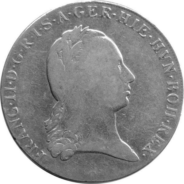 RDR Österreichische-Niederlande 1 Kronentaler 1792-1800 - Franz II. - Silber -s-ss