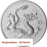 China Drache 1. Ausgabe 2025 1 oz Silber