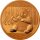 China Panda 2017 8 Gramm Gold - Original-Folie